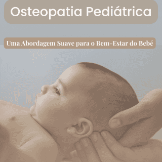 Osteopata pediátrico a avaliar um bebé em consulta de osteopatia pediátrica